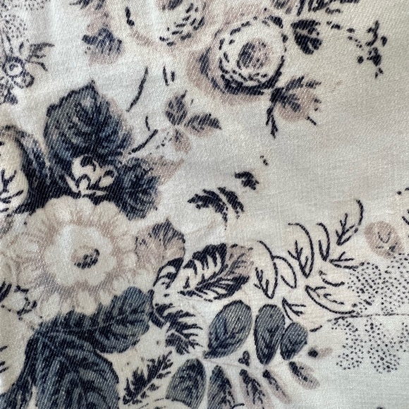 Maeve Black and White Toile pleated pants sz 20W - Picture 6 of 6